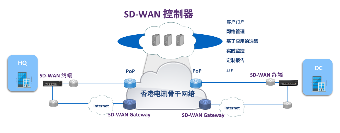 纵横数据SD-WAN解决方案